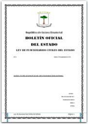 Ley de Funcionarios Civiles del Estado